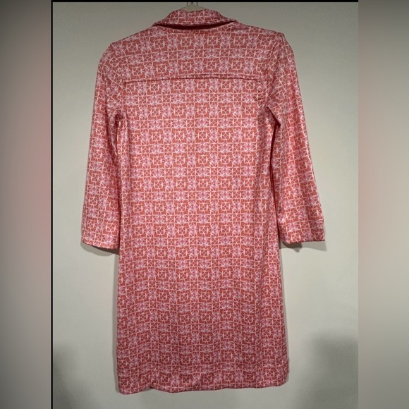 Vineyard Vines Sunrise Sankaty Striped Margo Dress Pink XXS EUC - Picture 2 of 4